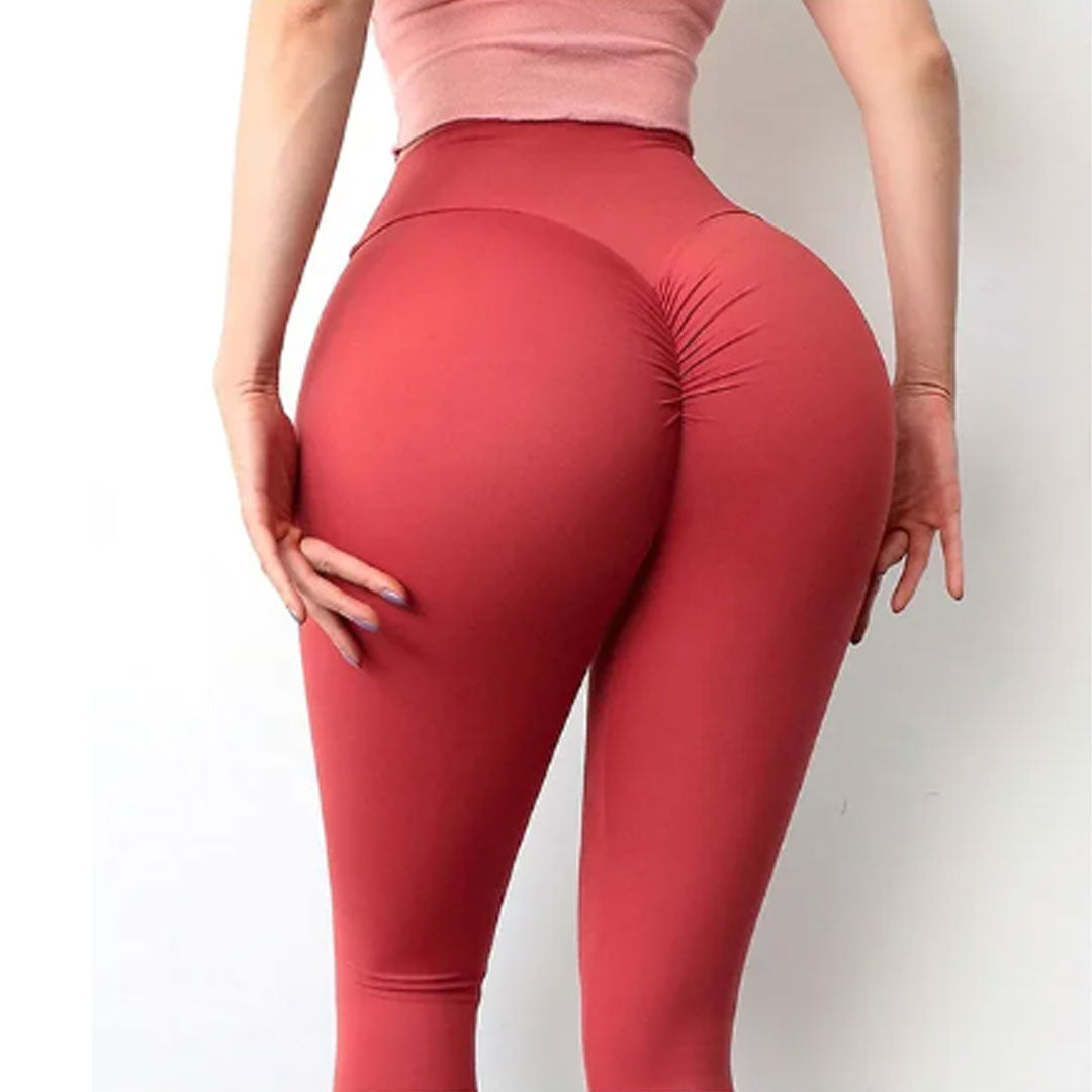 FREYSHA Women's High Waist Yoga Leggings Fitness Leggings Long Pants Hip Push Tights Sportswear