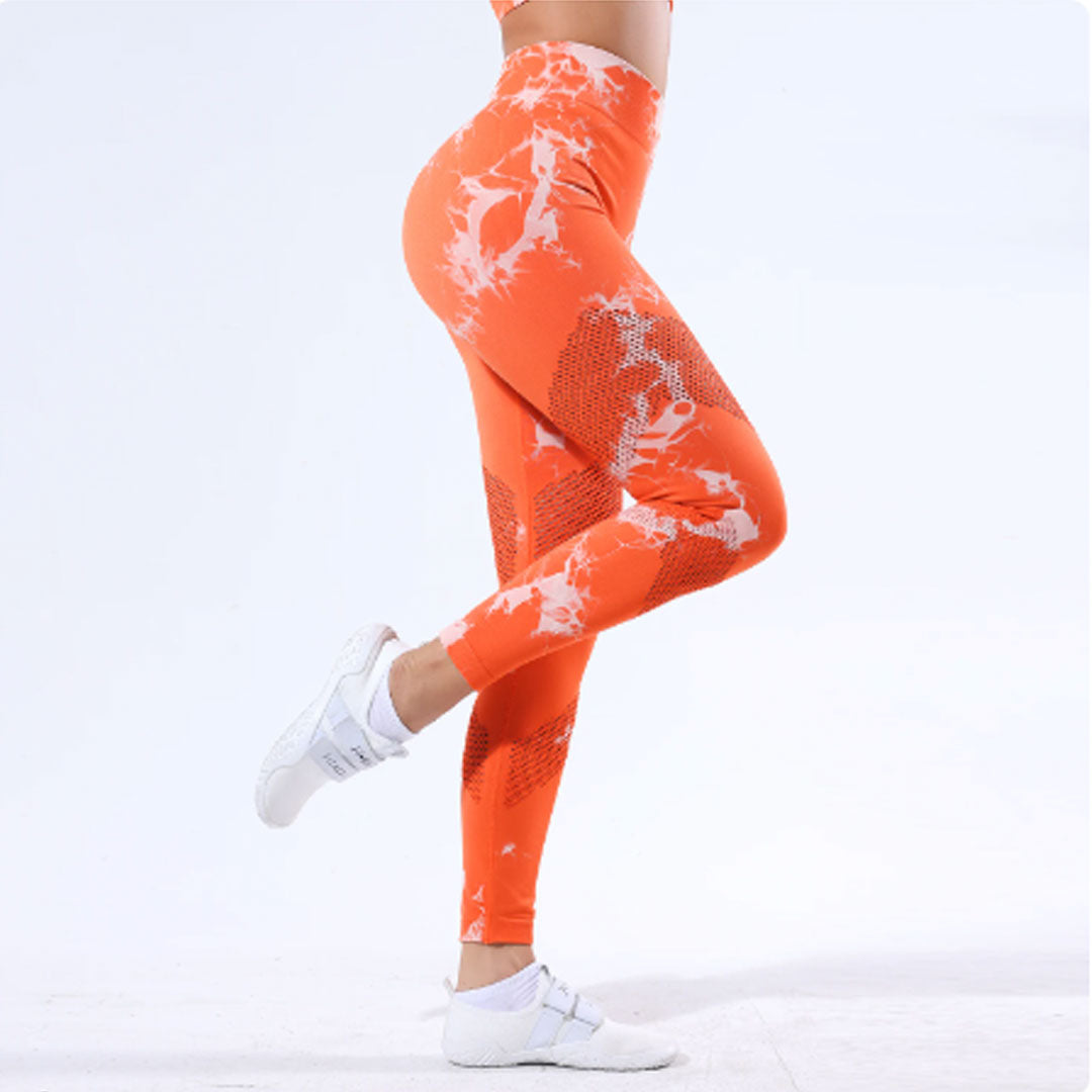 FREYSHA Women's seamless quick-drying workout leggings, running sports pants, high hearing leggings, sexy clothing