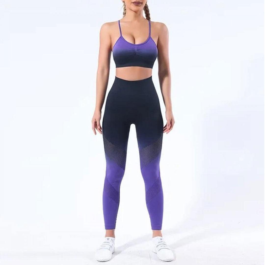 FREYSHA Women's seamless quick-drying workout leggings, running sports pants, high hearing leggings, sexy clothing