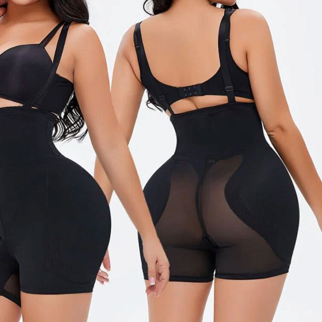 FREYSHA High-Waisted Tummy Control Shapewear Butt Lifter and Hip Enhancer