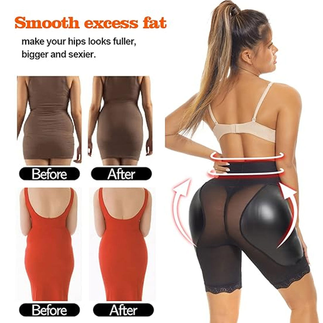 FREYSHA Women's Hip Lift Panties Sexy Butt Lifter and Hip Enhancer Body Shaper for a Fuller Look
