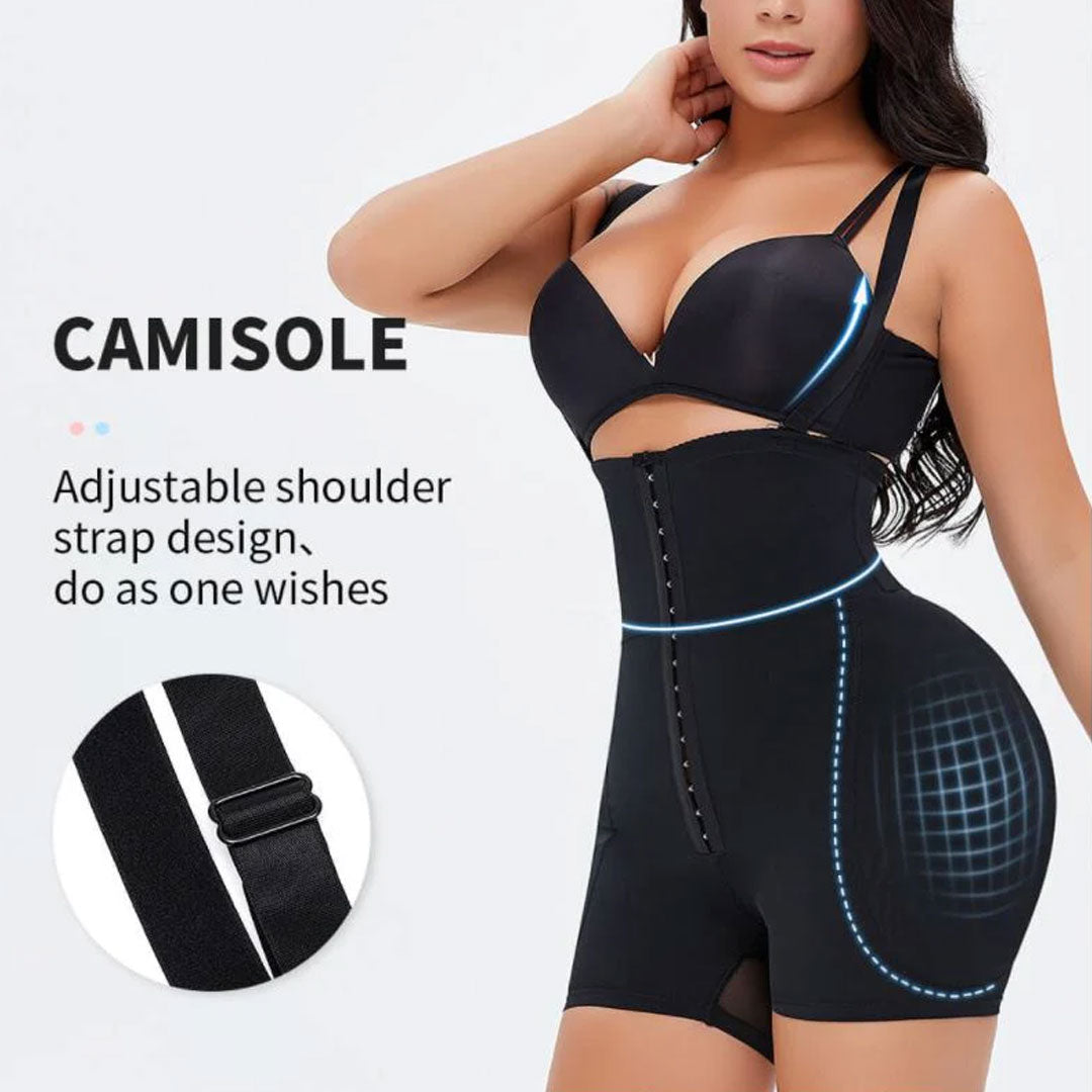 FREYSHA High-Waisted Tummy Control Shapewear Butt Lifter and Hip Enhancer