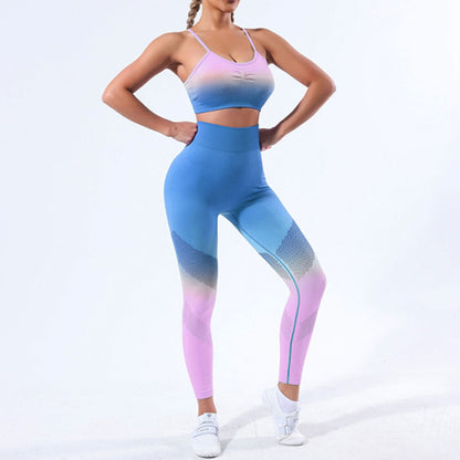 FREYSHA Women's seamless quick-drying workout leggings, running sports pants, high hearing leggings, sexy clothing