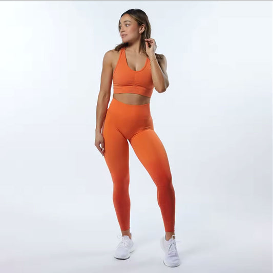 FREYSHA Effortlessly Stylish Seamless Activewear Fitness Sets for Women