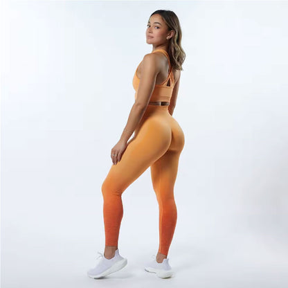 FREYSHA Effortlessly Stylish Seamless Activewear Fitness Sets for Women