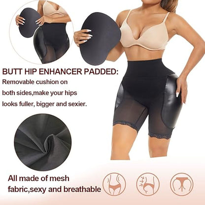 FREYSHA Women's Hip Lift Panties Sexy Butt Lifter and Hip Enhancer Body Shaper for a Fuller Look